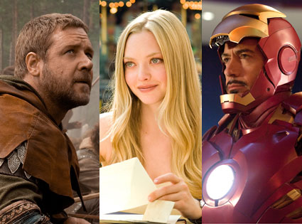 Russell Crowe, Robin Hood, Iron Man 2, Robert Downey Jr., Letters to Juliet, Amanda Seyfried Russell Crowe, Robin Hood, Iron Man 2, Robert Downey Jr., Letters to Juliet, Amanda Seyfried